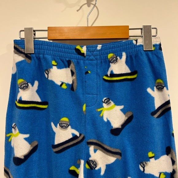 Gap Kids, boy’s fleece PJ bottoms - Picture 5 of 7